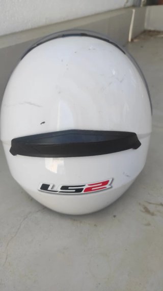 Casco Moto LS2 Blanco