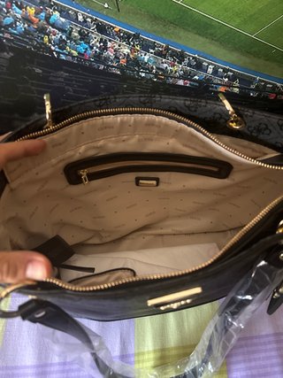 Bolso Guess Negro/Gris Original