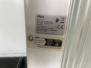 Radiador de aceite Ufesa Antares 2500