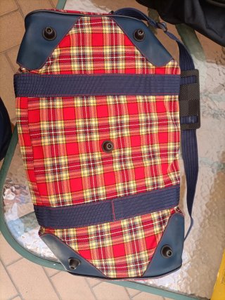 Bolsa de viaje infantil cuadros