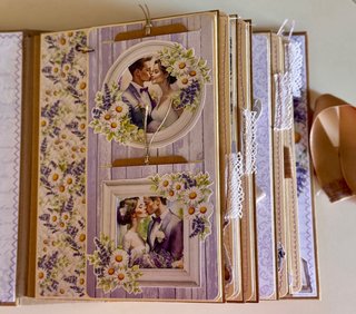 Álbum de boda hecho a mano