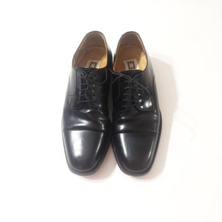 Magnanni / Zapatos Derby de cuero genuino negro 42
