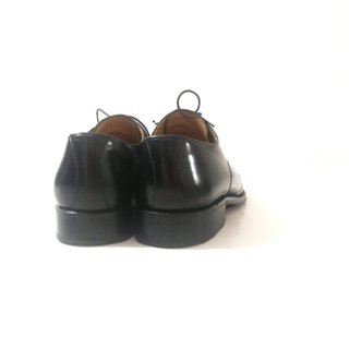 Magnanni / Zapatos Derby de cuero genuino negro 42
