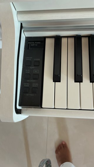 Piano Kawai Blanco