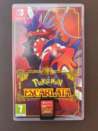 Nintendo Switch Pokémon Escarlata Juego