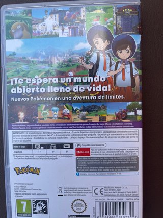 Nintendo Switch Pokémon Escarlata Juego