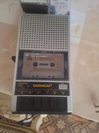 Radio Cassette Domico con 2 Cintas