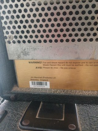 Marshall JCM 900 Amplificador Guitarra