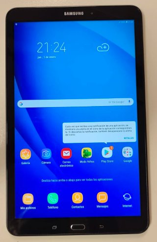 Samsung Galaxy Tab A6 LTE Negra
