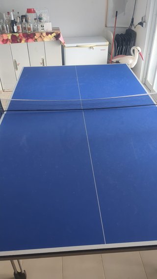 Mesa de ping pong plegable