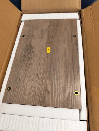VASAGLE Mesa de Consola de 2 Niveles, Mesa Auxiliar con 2 Estantes