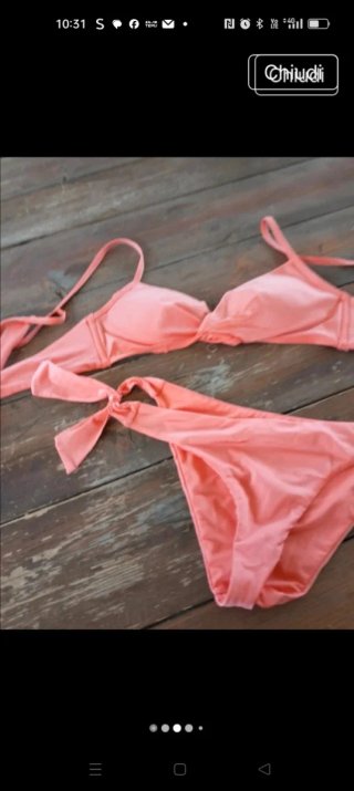 Bikini corallo pesca