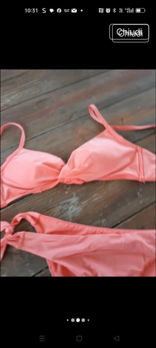 Bikini corallo pesca