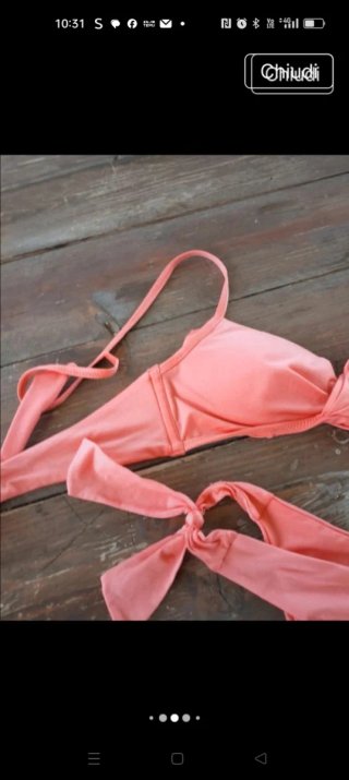 Bikini corallo pesca