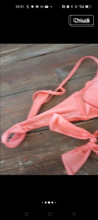 Bikini corallo pesca