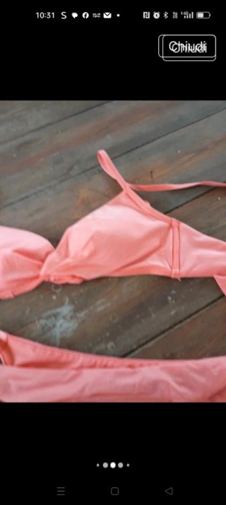 Bikini corallo pesca