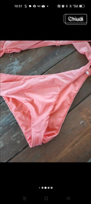 Bikini corallo pesca