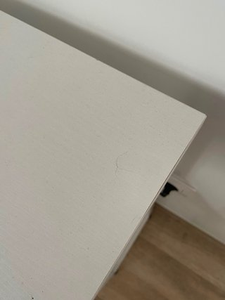 Escritorio esquinero blanco