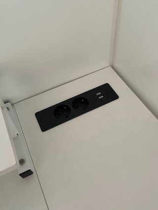 Escritorio esquinero blanco
