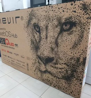 TELEVISOR Nevir 55 QLED 4K webOS Hub