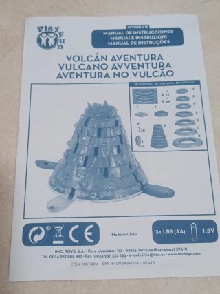 Juego Mesa Volcán Aventura