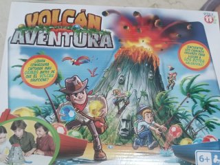Juego Mesa Volcán Aventura