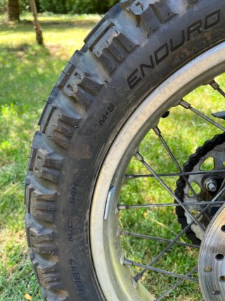 Honda Dominator 650 Enduro 1990