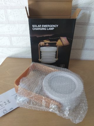 Lámparas LED Solares Emergencia USB