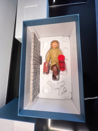 Figura Resina Tintín Milú Ils Arrivent Certificada