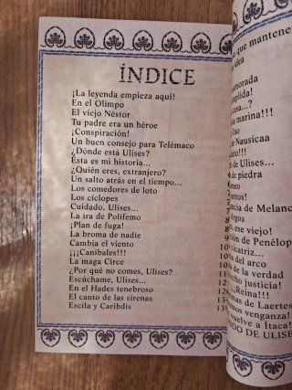 Libro infantil Las aventuras de Ulises