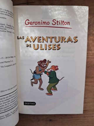 Libro infantil Las aventuras de Ulises