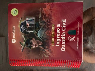 Libro resumen ingreso guardia civil 26