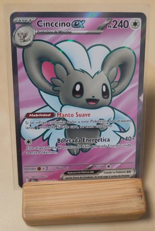 Carta Pokémon Cinccino EX (CRI 105)