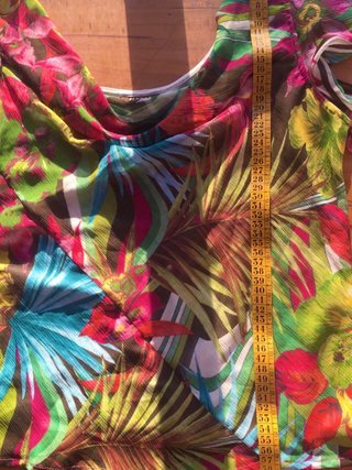 Camiseta Zendra floral multicolor talla única