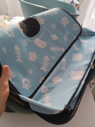 Cama preciosa y transportín ligero para mascotas
