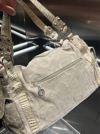 Bolso vintage Beige y Dorado