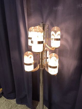 Lámparas de pie con diseño vintage