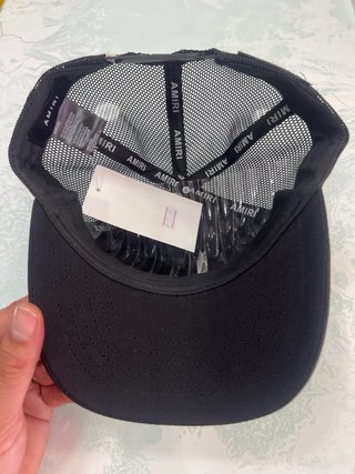 Gorra Amiri Trucker Negra Multicolor