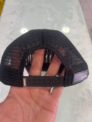 Gorra Amiri Trucker Negra Multicolor