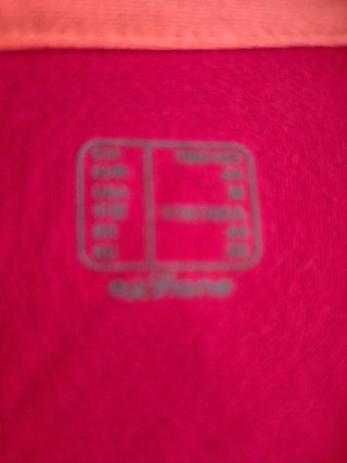 Camiseta deportiva mujer Kalenji naranja y roja