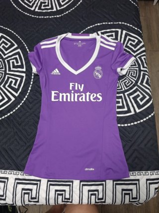Camiseta Adidas Morada Mujer