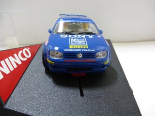 Ninco VW Golf Rallye Sony McRAE (LEER) Scalextric