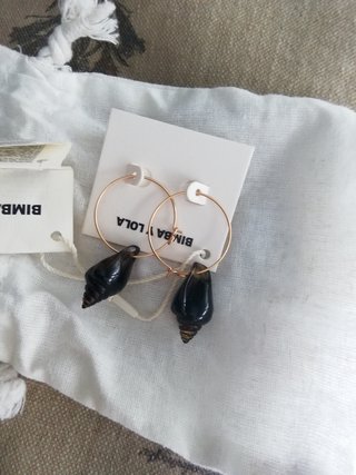 Pendientes Bimba y Lola ámbar
