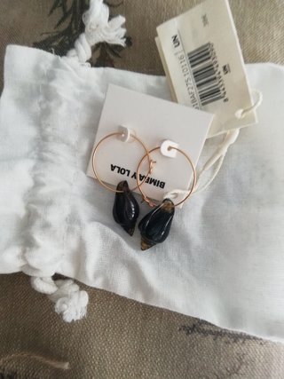 Pendientes Bimba y Lola ámbar