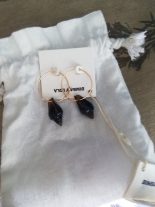 Pendientes Bimba y Lola ámbar