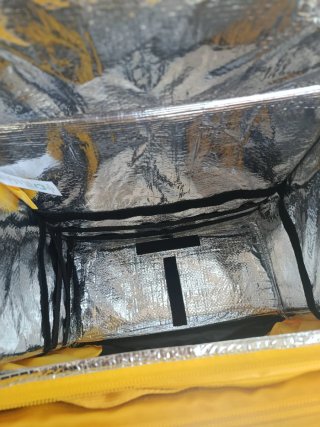 Mochila Glovo Amarilla