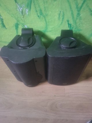Altavoces Cac Acoustic Control Negros, con soporte