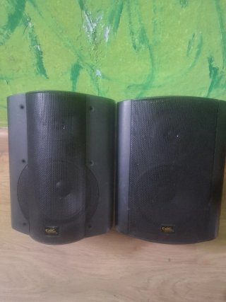 Altavoces Cac Acoustic Control Negros, con soporte