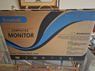 Monitor curvo de 27"