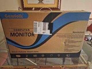 Monitor curvo de 27"